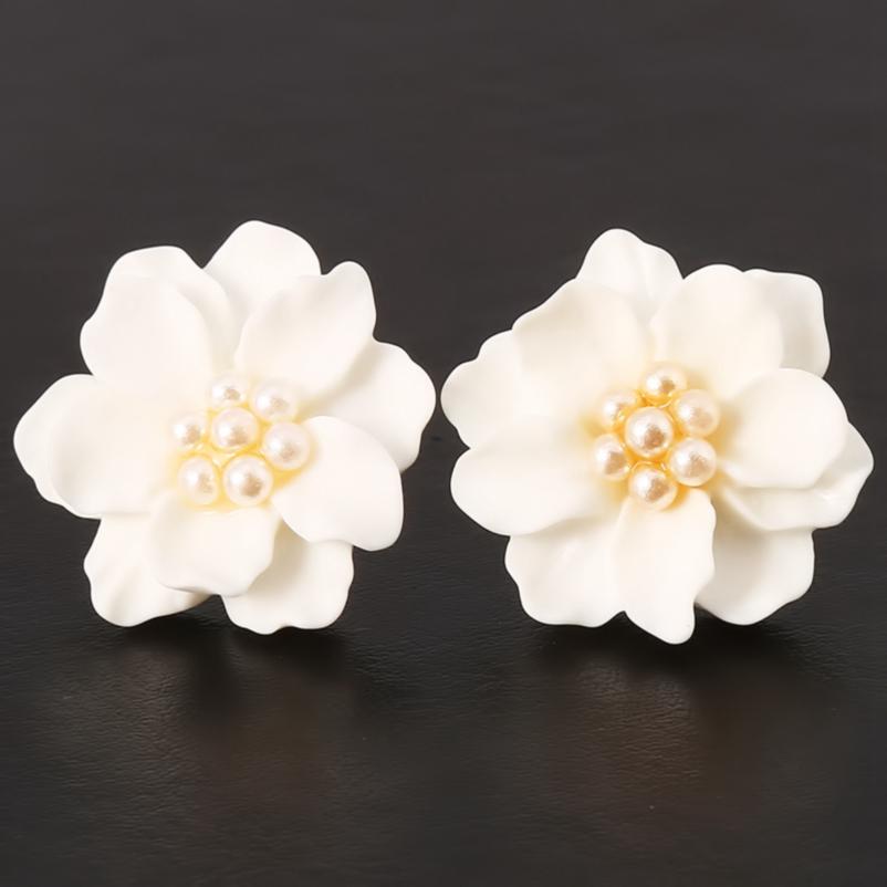 Женские Модные Серьги-цветы Антиаллергенные Аксессуары для ушей Ювелирные изделия Подарок Серьги