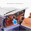 Новый 1:24 Rolls Royces Dawn Alloy Luxy Car Model Diecasts Metal Toy Vehicles Car Model Simulation Sound and Light Детские игрушки Подарок