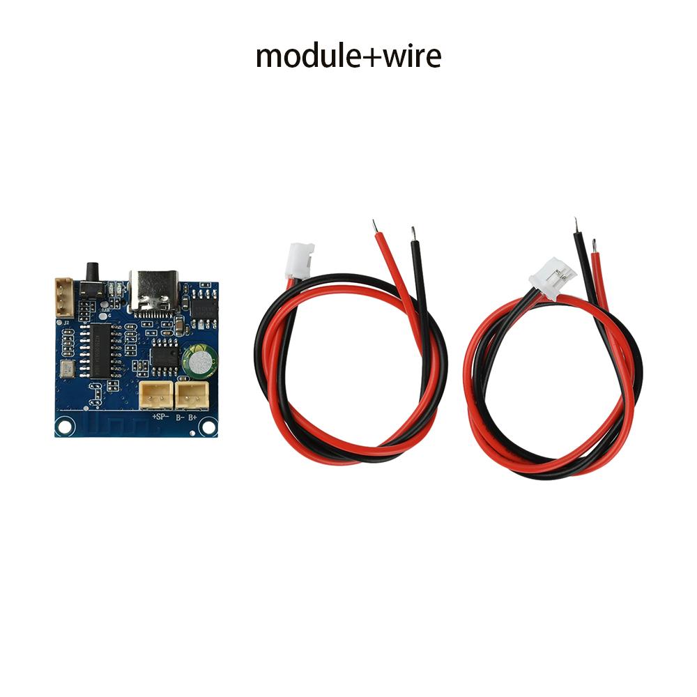 DC 1.1V-1.1V 1W Bluetooth Amplifier Module Type-C Charging Audio Board TWS Support TF Card Sound Card DIY Audio Circuit Board