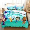 3D-принт игра Miitopia комплект постельного белья пододеяльник постельный комплект пододеяльник наволочка одеяло king size комплект постельного белья для мальчиков и взрослых