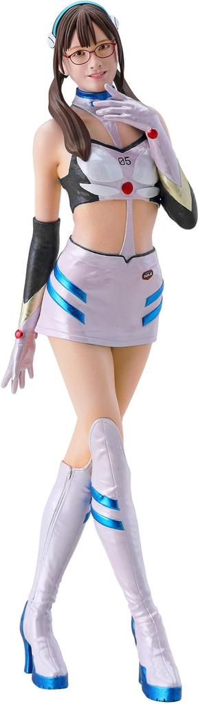 Hasegawa Коллекция Фигурок Evangelion Racing Circuit Mate Юкино Мари Иллюстрированный Неокрашенный Смоляной Набор SP660 1/12 Луна/Макинами (Человек)