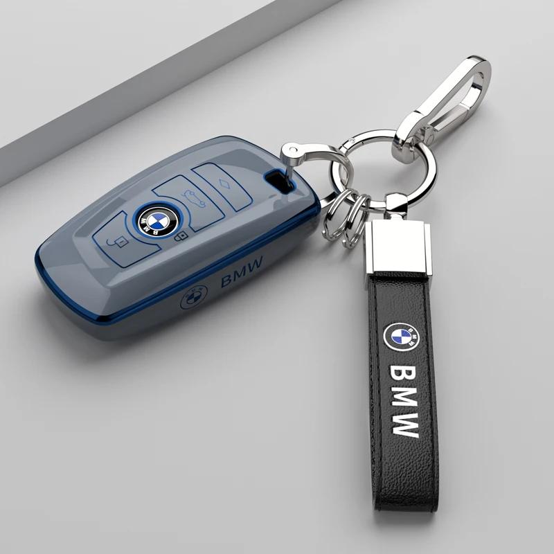 4 Buttons for BMW F30 F20 F10 F18 F22 F01 X3 X4 F06 F02 M3 M5 Car Key Cover Case Shell Auto Styling Accessories BM5