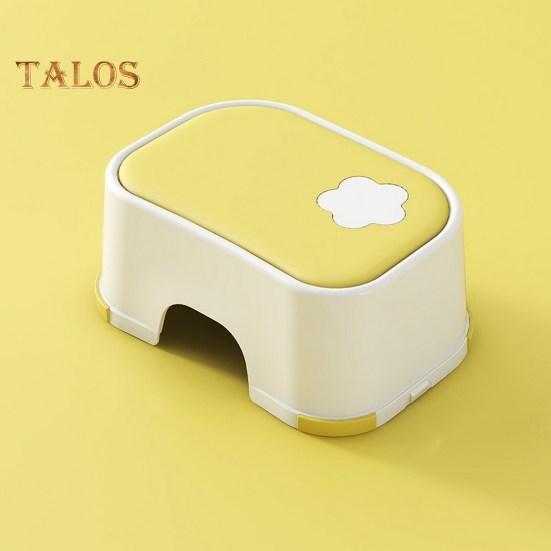 Табурет для малышей с двойной ступенчатой ​​блокировкой Табурет для малышей с функцией хранения игрушек Нескользящие резиновые ножки Приучение к горшку Табурет для приучения к горшку для мальчиков