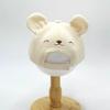 Fashion Adjustable Kids Fisherman's Hat Cartoon Embroidered Baby Visor Hat Bear Ear Solid Color Baby Sunhat Autumn