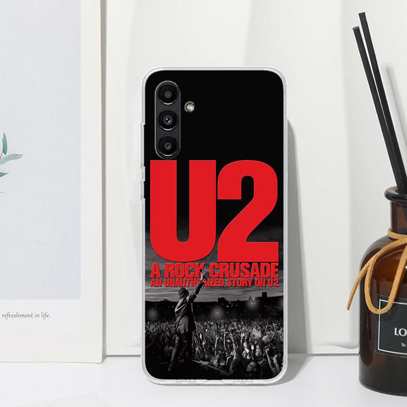 Band U-U2 Rock Phone Case For Samsung Galaxy A17 A37 A57 A16 A26 A36 A56 A15 A25 A35 A55 A14 A24 A34 A54 A13 A23 A33 A53 A07 Gal