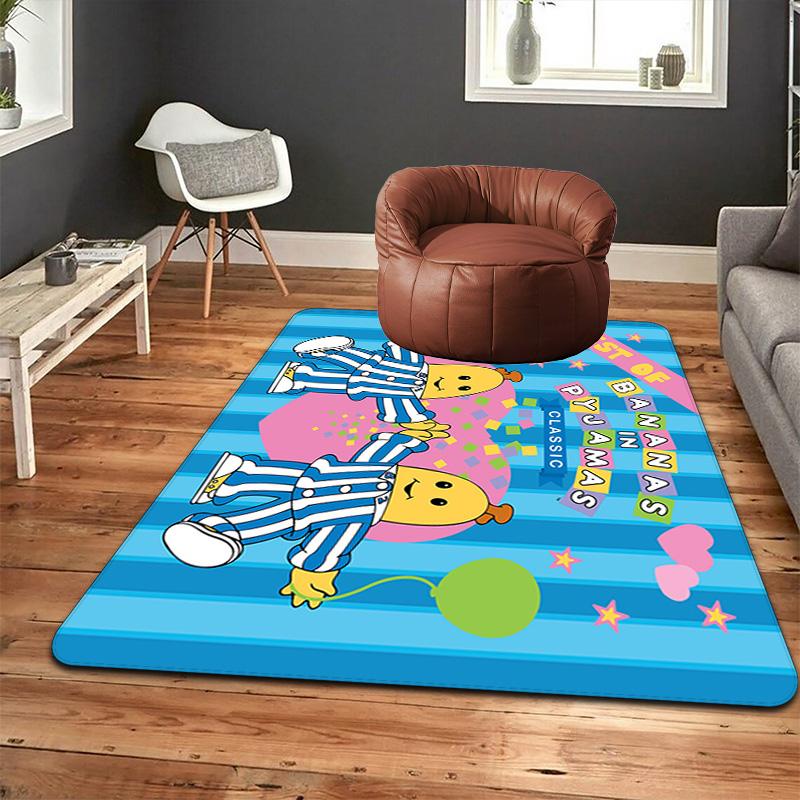 Banana Pajamas Rug Floor Mat for Living Room or Bedroom Soft and Comfortable Carpet a Gift for Birthday and Holiday.PFF260912089