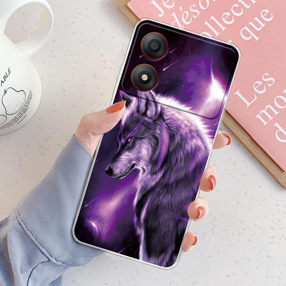 For ZTE Blade A34 Case For ZTE Blade A54 Cover Fashion Clear Protect Soft Silicone Phone Cases For ZTE Blade A34 A54 Coque Funda