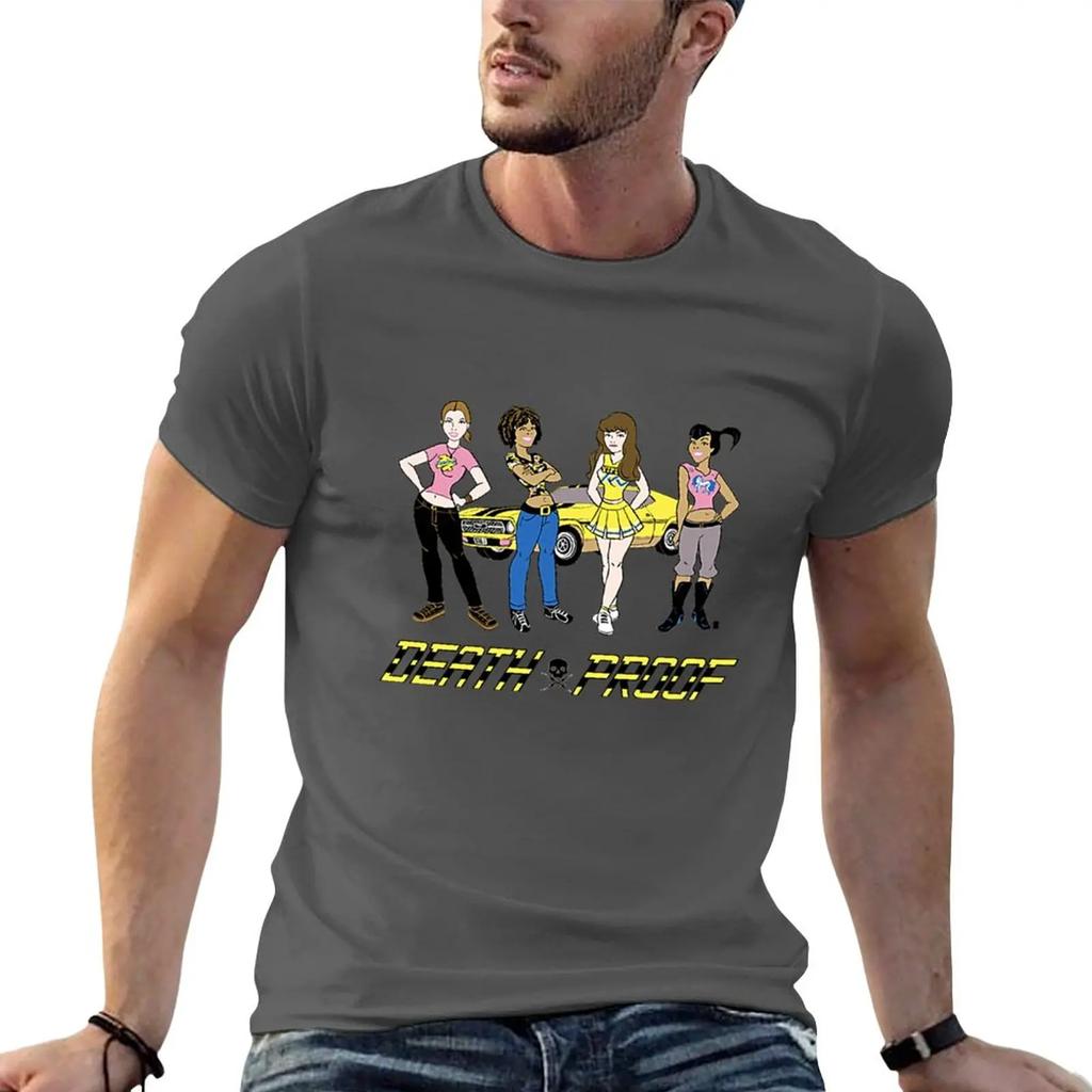 Deathproof T-Shirt summer tops plus size tops plain t-shirt oversized t shirt funny t shirts