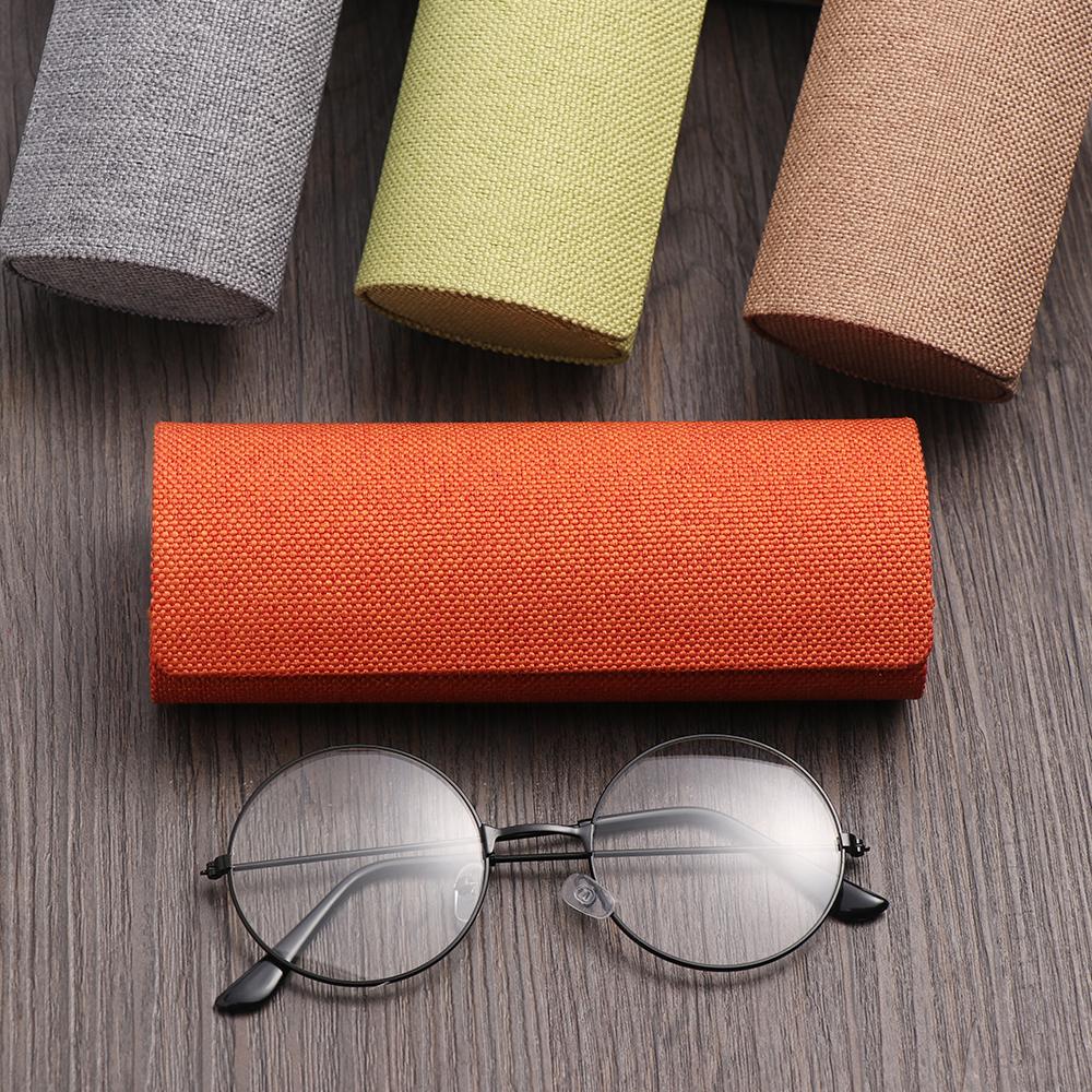 Винтажный чехол-мешочек для хранения Овальный футляр для очков Футляр для очков Складной футляр для очков Защита для солнцезащитных очков