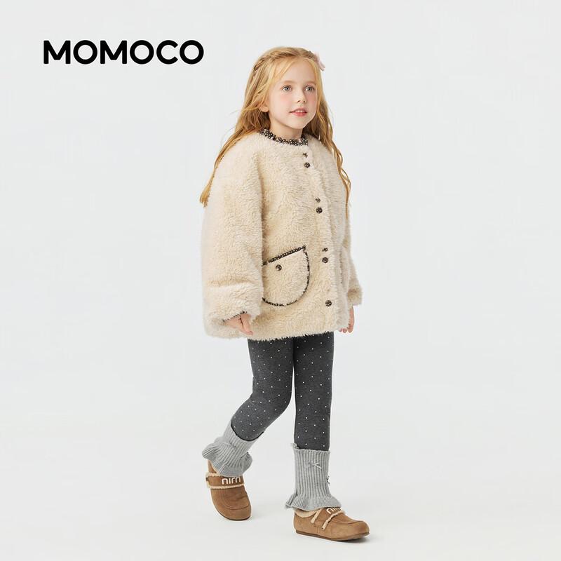 Девочковые эластичные термолеггинсы MOMOCO с флисовой подкладкой