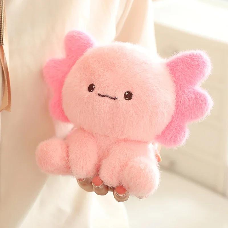 Cute Forest Animals Stuffed Doll Adorable Cat Lion Panda Dinosaur Axolotl Plush Toys Soft Sleep Appease Pillow for Kids Gift
