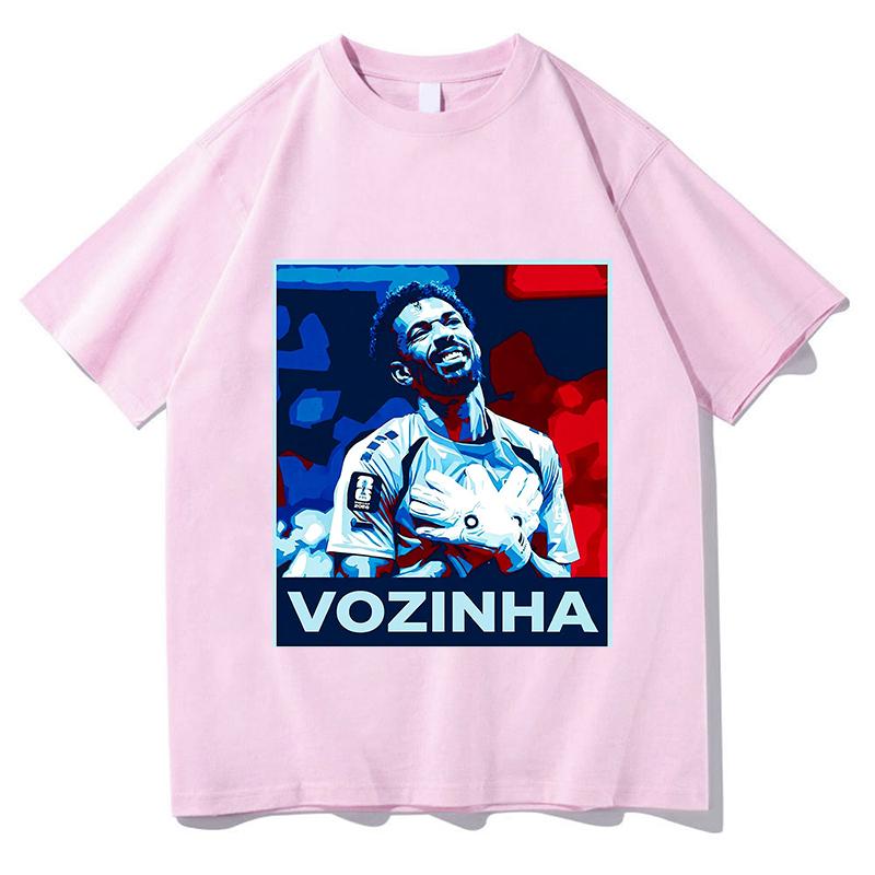 Vozinha Graphic Tshirt Unisexs Unisex Hip Hop Casual T Shirts Unisex Fashion Oversized Pure Cotton Tees Aesthetic Harajuku Clothes