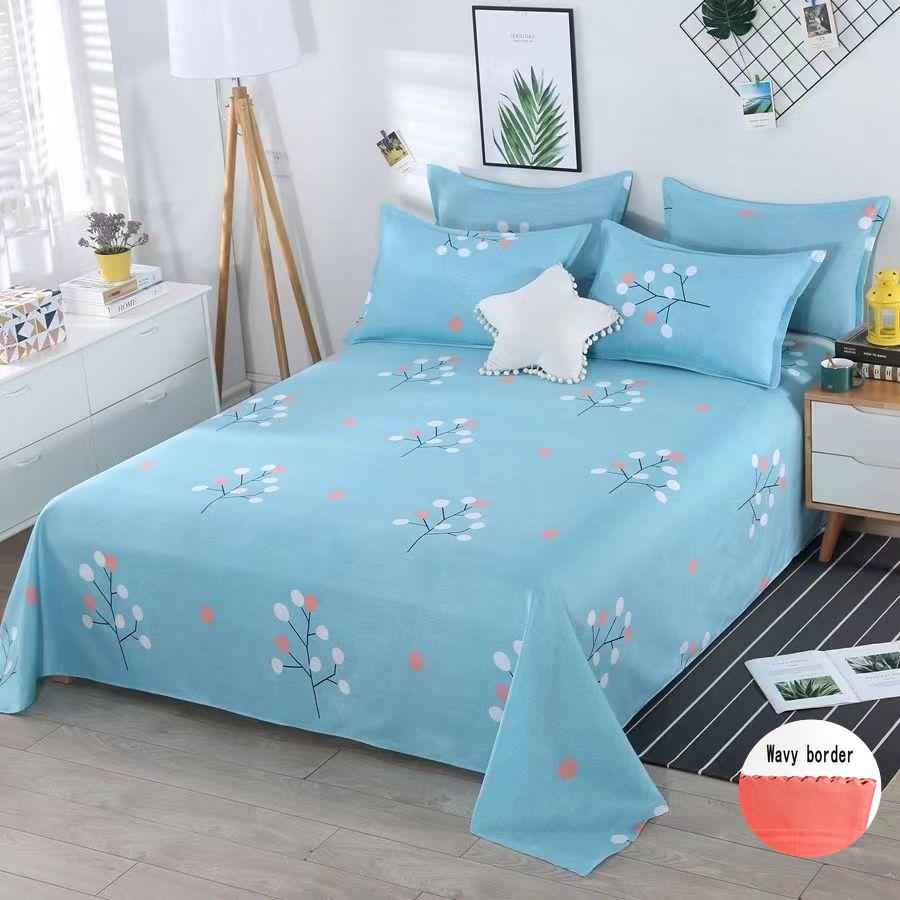 New Bed Sheet Skin-friendly Brushed Thickened Bed Sheet Four Seasons Multi-specification