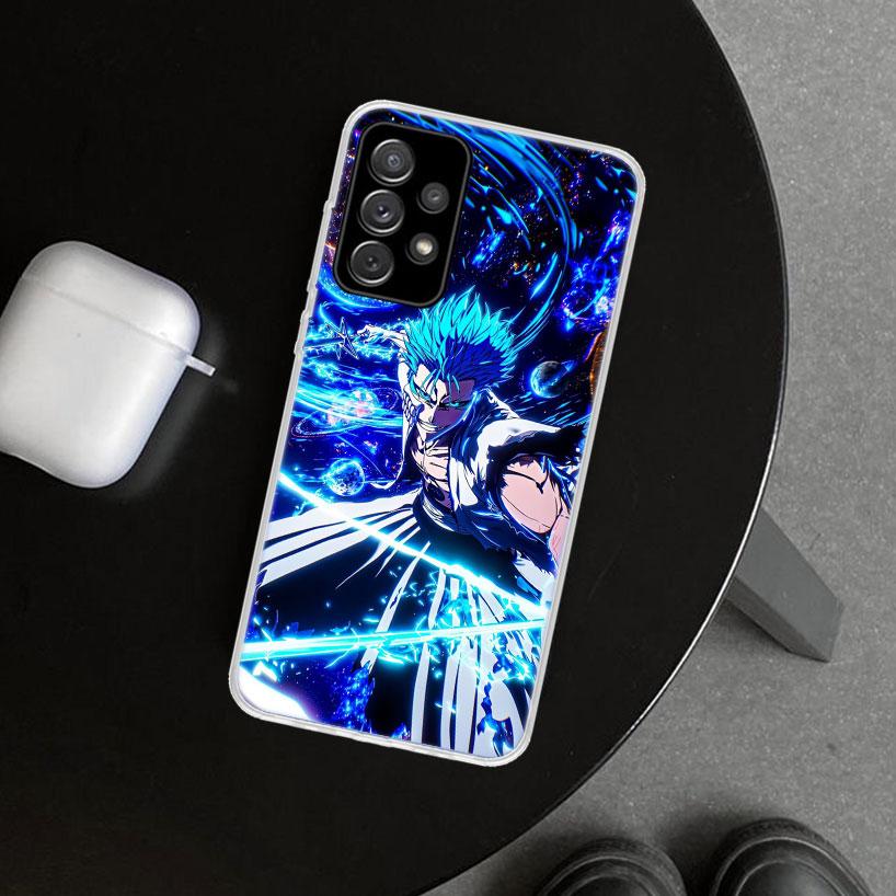 Чехол для телефона Grimmjow 6 Bleach для Samsung Galaxy A12 A22 A32 A52 A72 A02S A51 A50S A31 A20S A10S Note 20 Ultra 10 Plus Gala