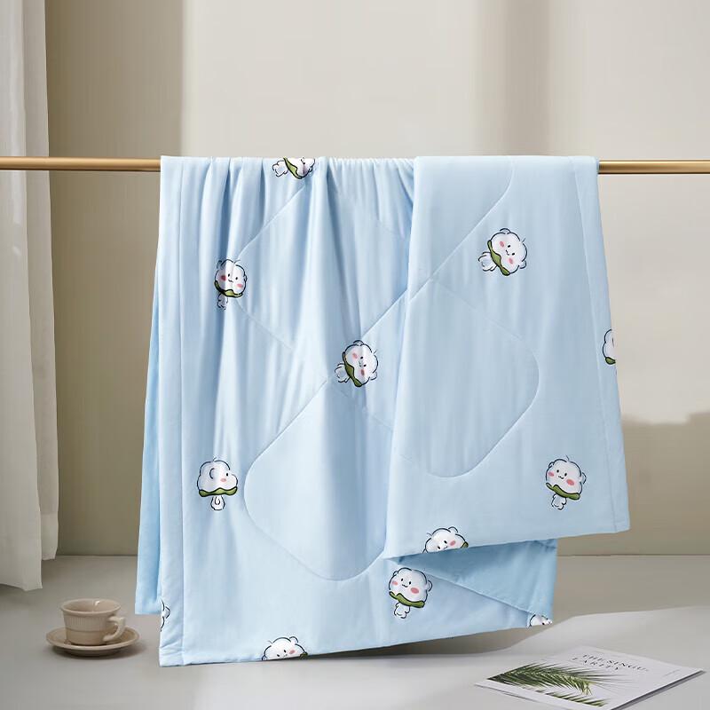 Mercury Home Textiles Антибактериальное летнее одеяло из 100% хлопка Kodi Bear