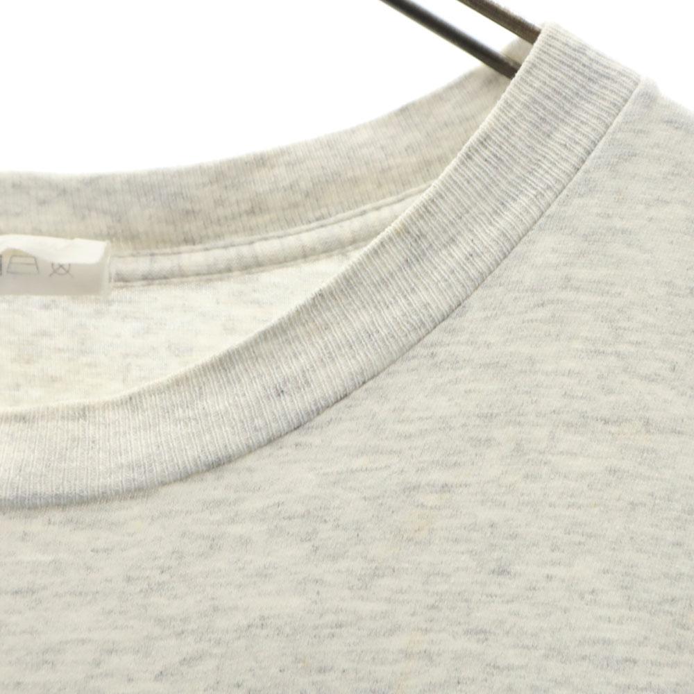 Calvin Klein 90-е Сделано в США Принт старого логотипа Футболка с коротким рукавом Одинарный шов Мужская Б/У