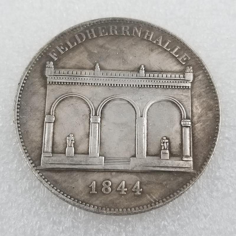 Немецкие памятные коллекционные сувениры 1844 года, серебряные монеты