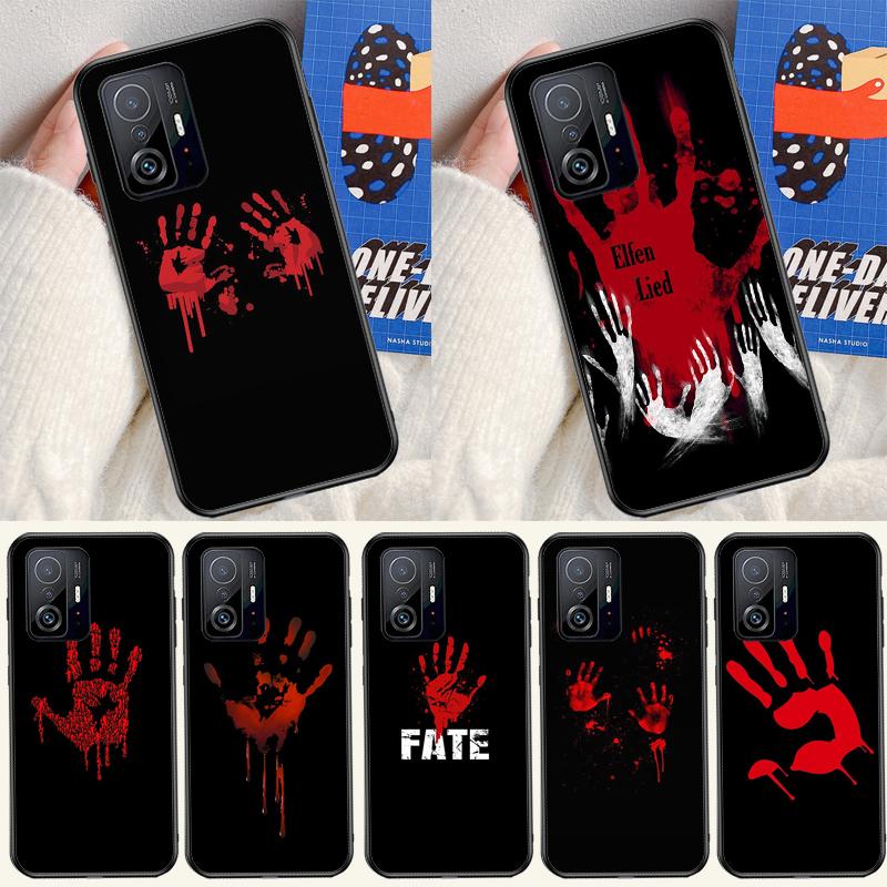 Кровавый чехол для руки для Xiaomi 13 14 Ultra 11T 12T 13T 14T Pro POCO X7 Pro X3 X5 F3 F5 F6 M6 X6 Pro