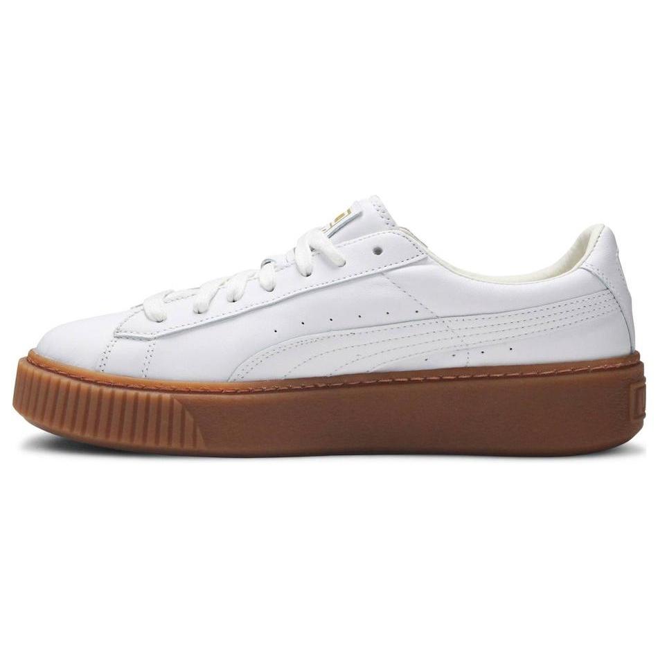 (WMNS) PUMA Basket Platform Core 'White' Women's 364040-01
