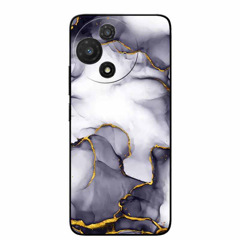 Funda For TCL 60 R 5G T519H Case Marble Painted Silicone Back Cover Cases For TCL 60R Soft Black TPU Funda TCL60R 5G Lion Coques