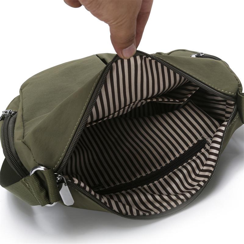 Сумка на одно плечо женская сумка трендовая простая модная корейская версия большая емкость ручная диагональная нейлоновая сумка