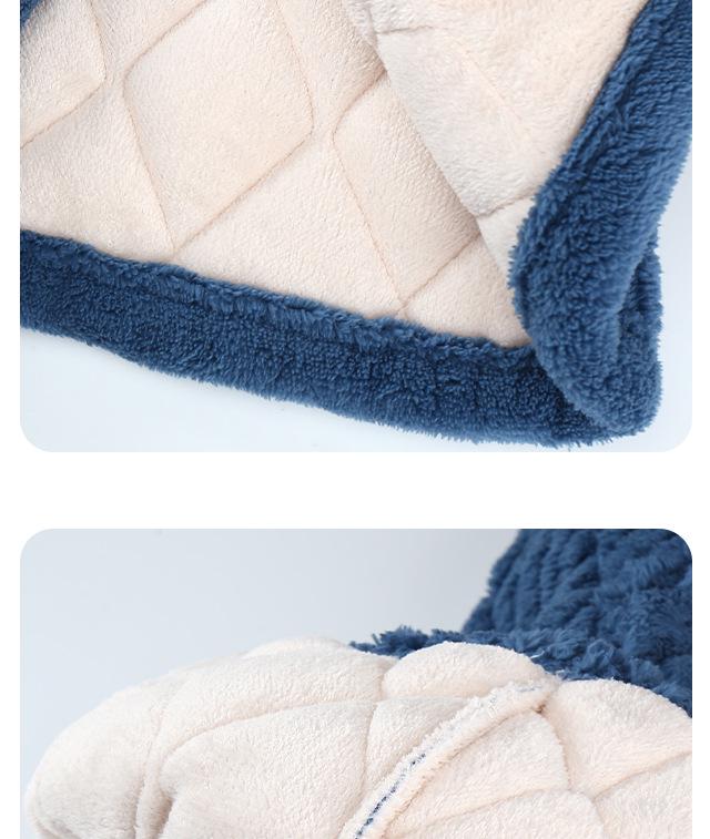 Зимний детский стеганый фланелевый пижамный комплект с флисовой подкладкой для мальчиков, девочек и малышей, семейный matching set