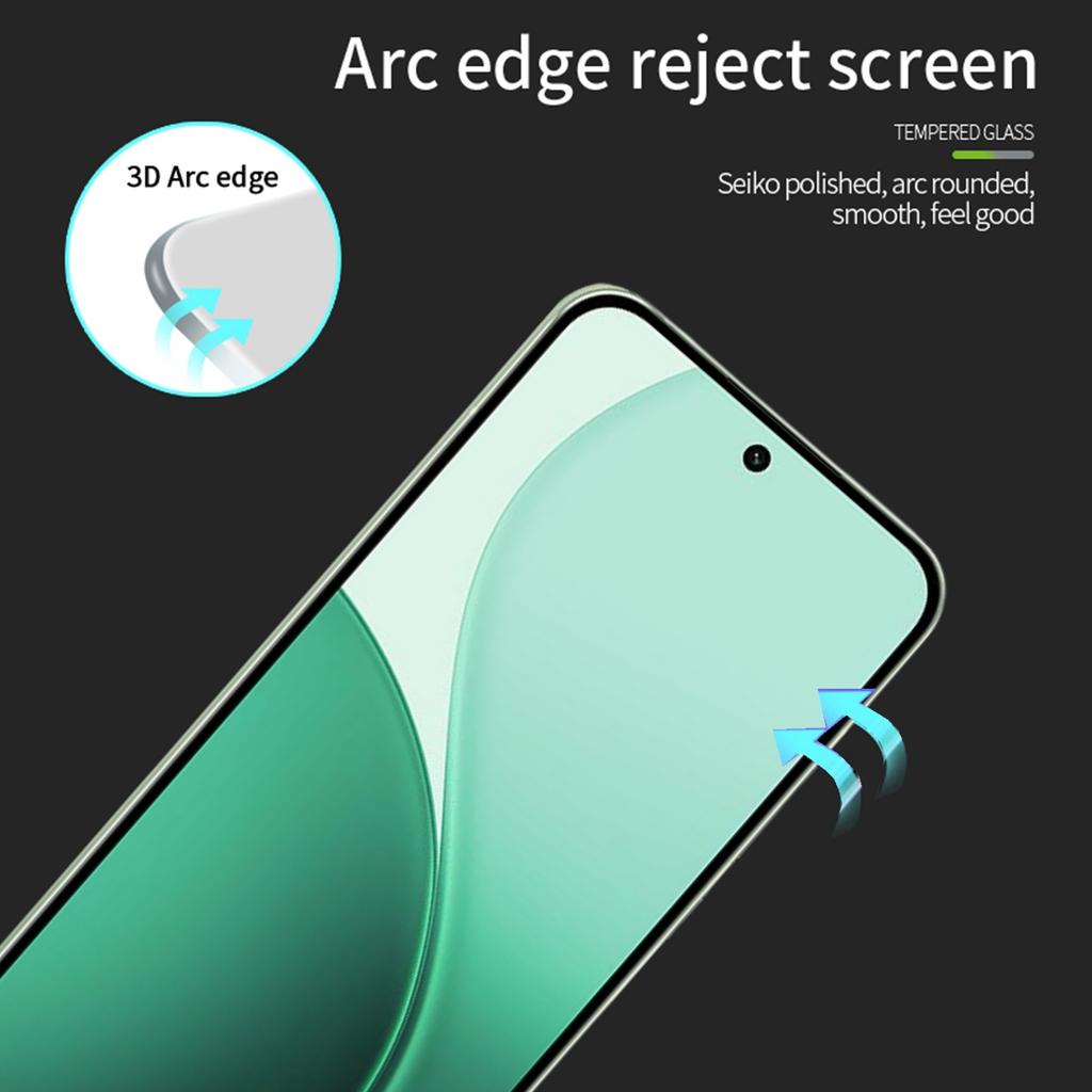 Для Oppo Reno14 5G Защитная пленка из закаленного стекла PINWUYO Взрывозащищенная 9H 3D Полная защита экрана