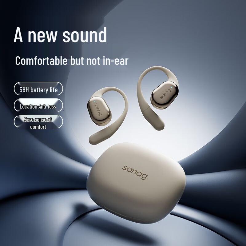 Saina C16S Bluetooth Наушники с костной проводимостью, открытого типа, для спорта