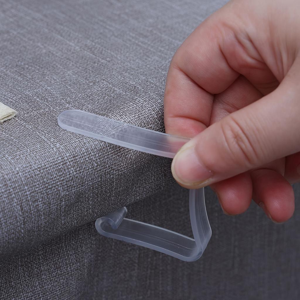 72 шт. прозрачные зажимы для скатертей, пластиковый зажим для пикника, ветрозащитный держатель для скатерти, зажимы для домашней кухни, ресторана, аксессуаров