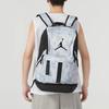 Jordan New Storage Zipper Pocket Layer Polyester Backpack Unisex Backpack Wolf-Grey DX3414-012