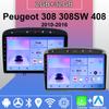 Android Carplay автомобильное радио для Peugeot 308 308SW 408 2010-2016 мультимедийный проигрыватель головное устройство стерео GPS навигация BT WIFI 2+32 ГБ