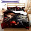 3pcs D-Death Note3 Design Cover Set - HD Printed Bedding with 1 Cover and 2 Pillowcases - Perfect for Home and Dorm Decor