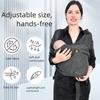 Korea Style Baby Wrap Carrier Lightweight Infant Carrier Belt Elastic Baby Swaddle Strap  Going Out
