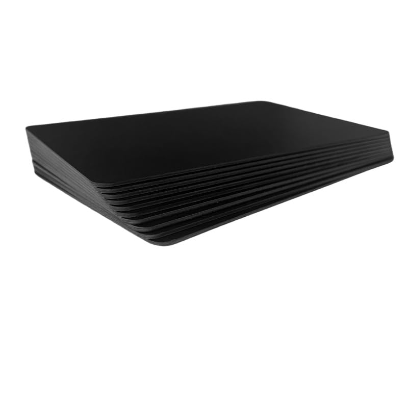 RFID-карта MIFARE Classic 1K, 13,56 МГц, ISO14443A, пустая, цветная, ПВХ-карта (10 шт.) (черный)
