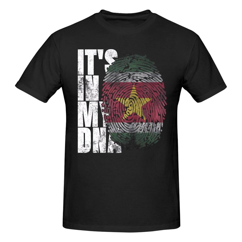 Its In My Dna Suriname Surinamese Flag Sports Tshirt Retro Casual Original Tshirt