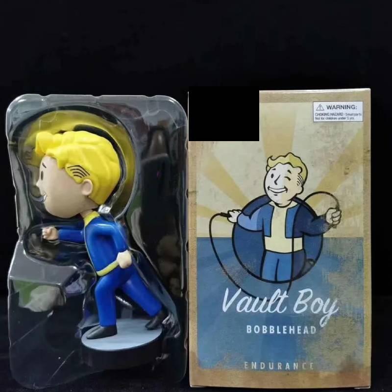 Detailed Vault Boy Fallout Mini Statue Handcrafted Display Piece