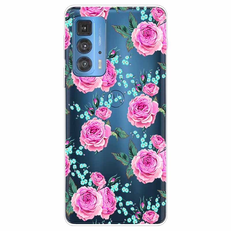 Для Motorola Moto Edge 20 Pro Lite 5G Чехол Силиконовый Мягкий Прозрачный Чехол для Moto Edge20 Fusion Pro Чехол для Телефона Прозрачный ТПУ Чехол