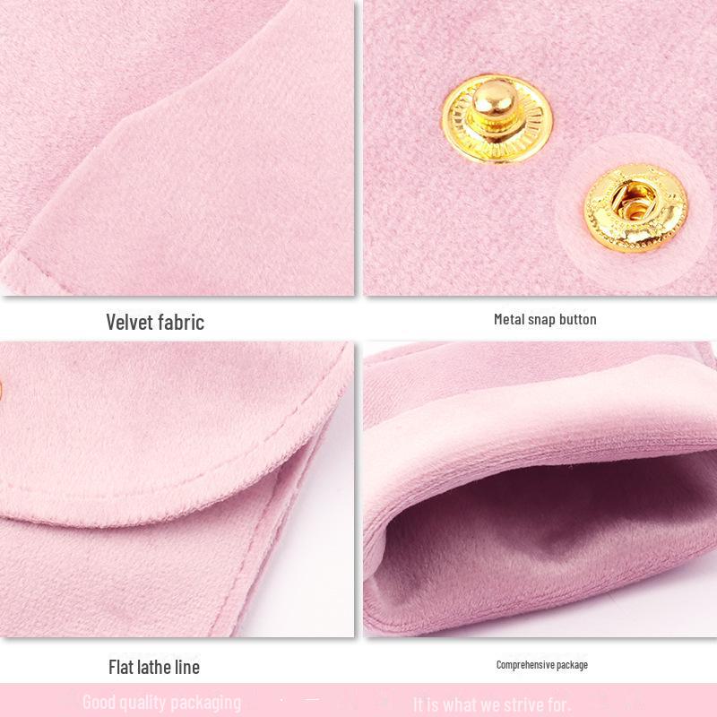 Бархатный мешочек для браслетов и колец - элегантный подарочный мешочек из нефрита