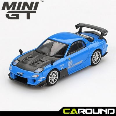 Мини ДжиТи 1:64 Mazda RX-7 RE Amemiya 20B NA 3-РОТОРНЫЙ-7 'Ama-san Go' Модель из литого металла