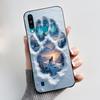 Phone Case For ZTE Blade A7 2020 Soft Silicone Black Case Dream Pattern Rabbit Silver Beach Shockproof Shell Blade A7 2020 Cover
