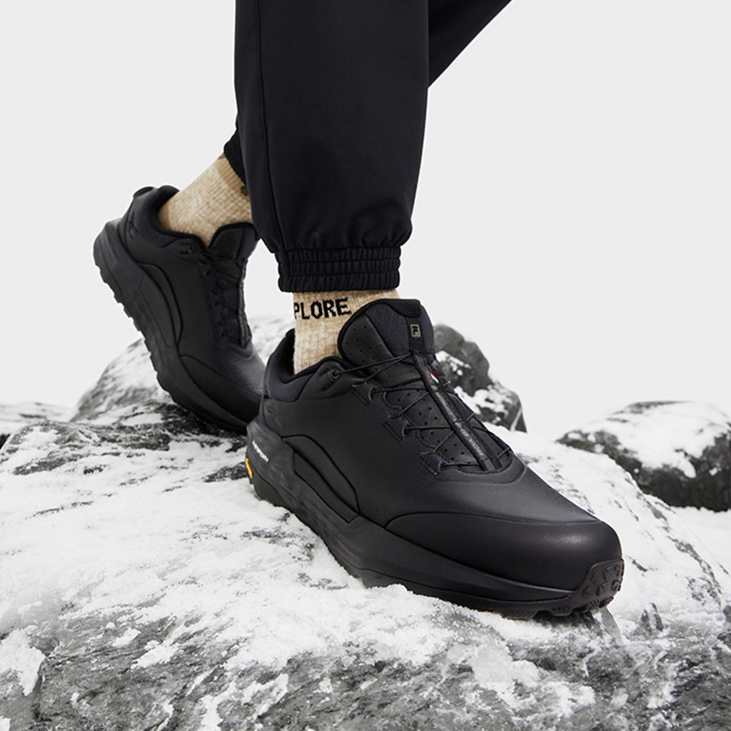 Fila Boa Explorer 2 Elite Повседневные кроссовки с низким верхом Мужские кроссовки Черные A12M441221FBK