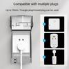 Wall-mounted Switch Protective Cover Self-Adhesive Enlarged 86 Type Waterproof Box Plastic Electric Plug Cover Bathroom
