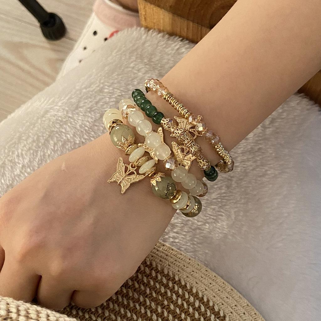 Популярный модный браслет из бусин, богемный браслет-бабочка