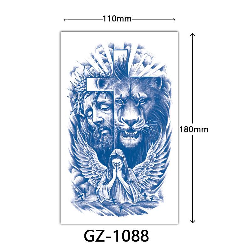 Соковые тату-наклейки, Растительные тату-наклейки, Полуперманентные тату-наклейки с английскими буквами Тату