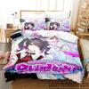 3D-принт Needy Streamer Overload Anime Комплект постельного белья для мальчиков и девочек Twin Queen King Size Пододеяльник Наволочка Кровать для мальчиков и взрослых