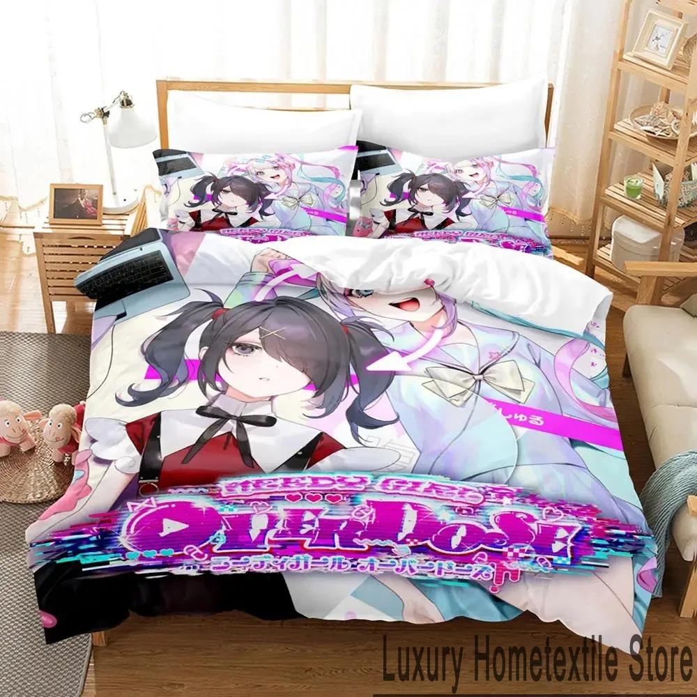 3D-принт Needy Streamer Overload Anime Комплект постельного белья для мальчиков и девочек Twin Queen King Size Пододеяльник Наволочка Кровать для мальчиков и взрослых