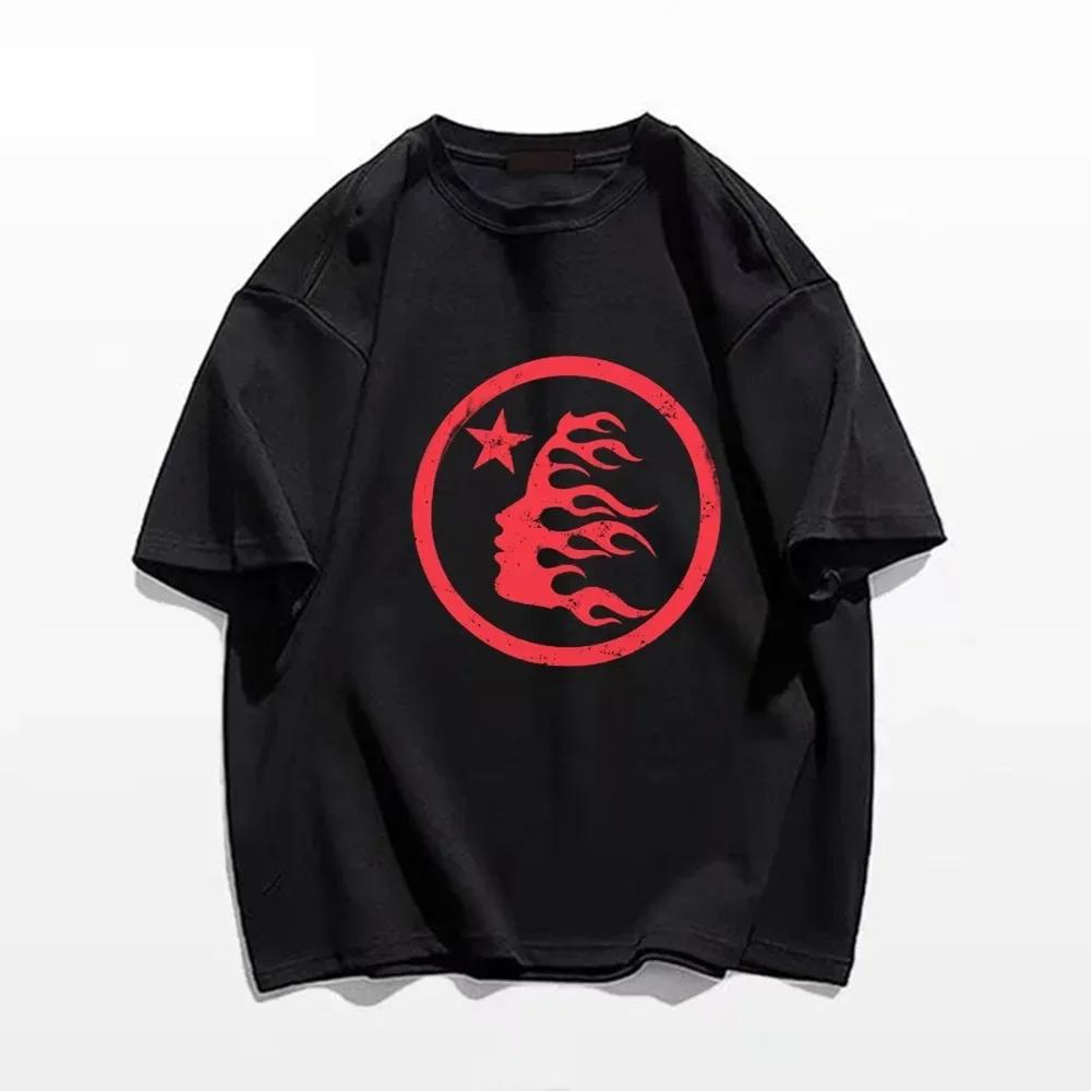 Футболка Hellster Rapper Wash Grey Heavy Craft Unisex с коротким рукавом, мужская и женская, топ, уличная мода, ретро-футболка Hell