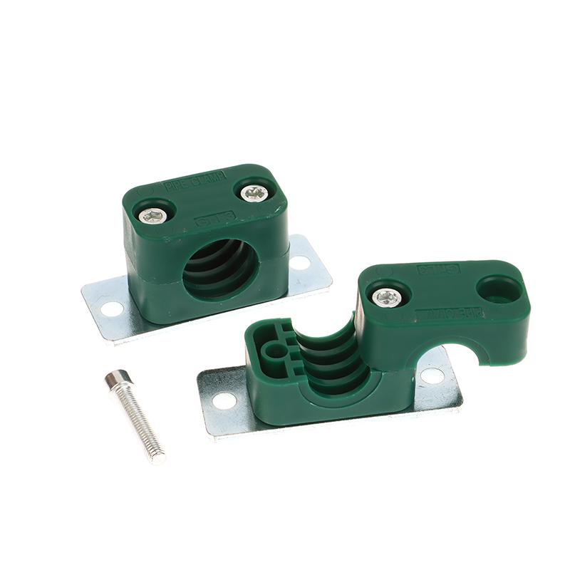 2 шт. Диаметр трубы 6/9,5/12,7/19/20/21,3/25/32 мм Пластиковые хомуты на болтах Зажим для трубы Набор крепежа для трубок