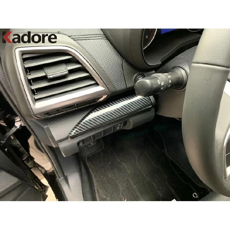 Накладка на панель центральной консоли и приборную панель для Subaru Forester SK Аксессуары, декоративные элементы интерьера из углеродного волокна