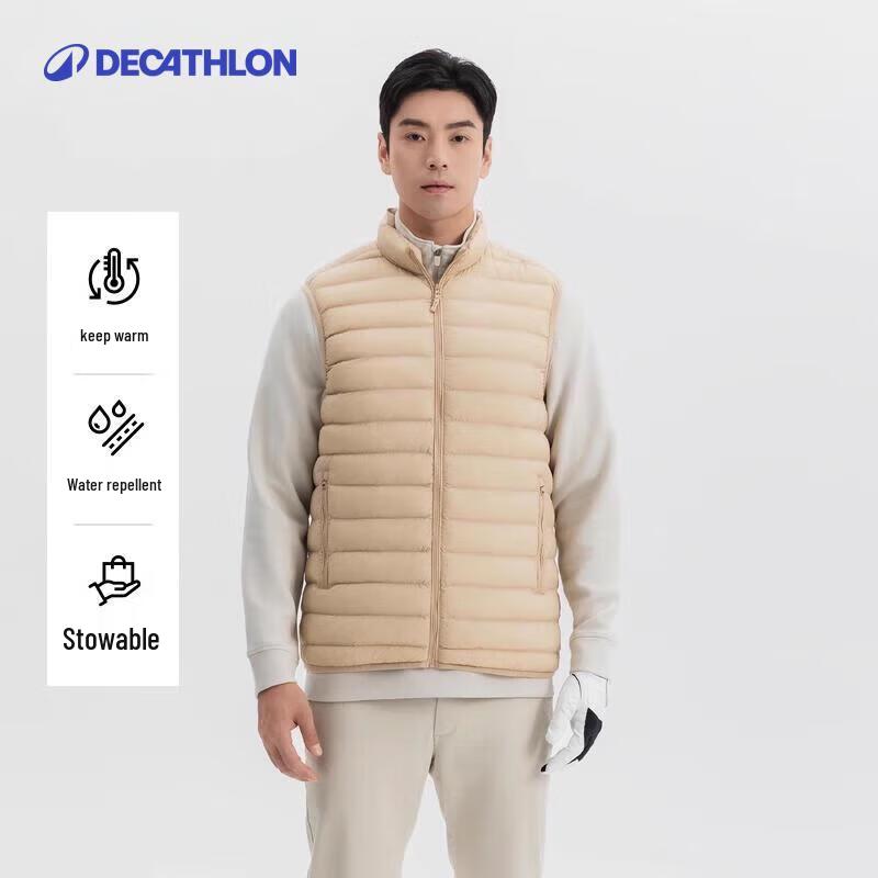 Мужской теплый жилет для активного отдыха и спорта Decathlon